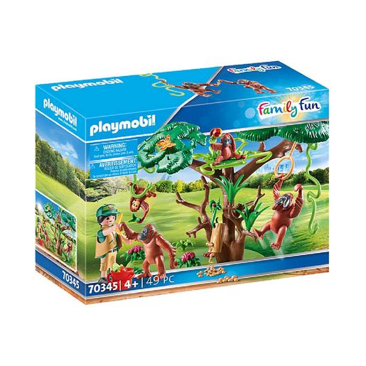 Playmobil - Orangutanes con árbol - 70345