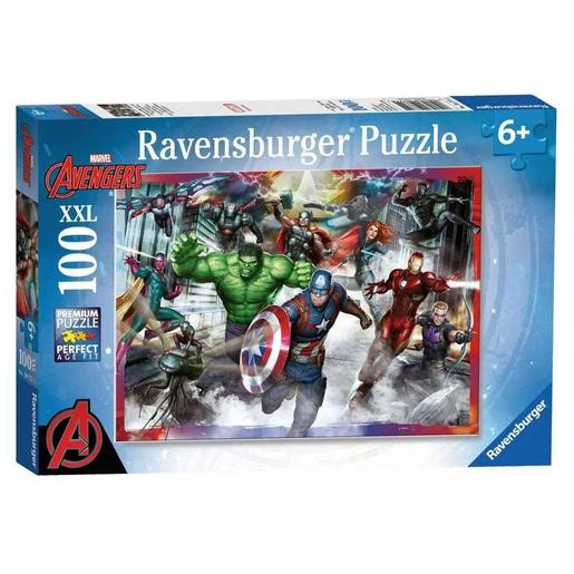 Ravensburger - Los Vengadores - Puzzle Los Vengadores XXL, 100 piezas (Modelos/colores variados) ㅤ