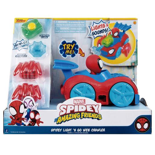 Spidey y su Superequipo - Vehículo Light N Go Web Crawler