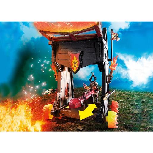 Playmobil - Ariete de Fuego de los Bandidos de Burnham - 70393