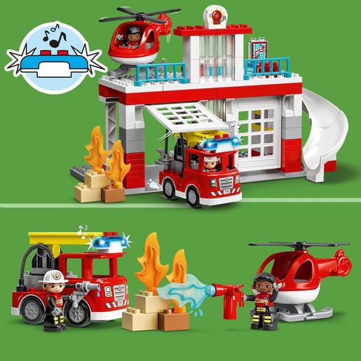 LEGO Duplo - Parque de bomberos y helicóptero - 10970