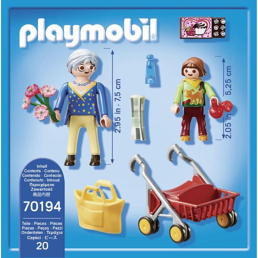 Playmobil - Abuela con Niña 70194