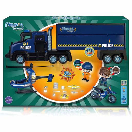 Pinypon Action - Super camión de policía
