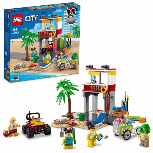 LEGO City - Base de socorristas en la playa  - 60328