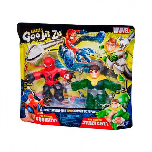 Goo Jit Zu - Spider-man VS Octopus - Pack 2 figuras Marvel