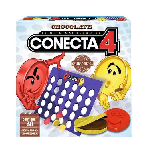 Conecta 4 de chocolate