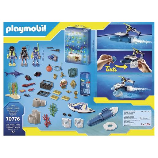 Playmobil - Calendario de adviento misión policial de buceo