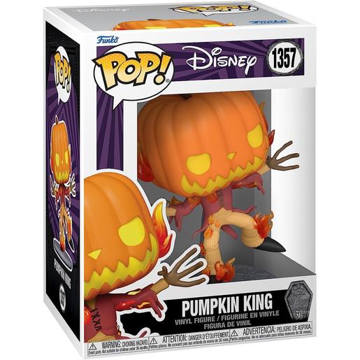 Funko - Figura de vinilo coleccionable Disney Pesadilla antes de Navidad 30th Anniversary Pumpkin King ㅤ