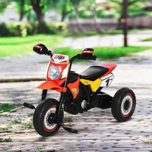 Homcom - Triciclo Moto de Montaña Infantil Rojo HomCom