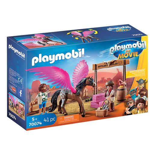 Playmobil - Marla, Del y Caballo con Alas Playmobil The Movie - 70074