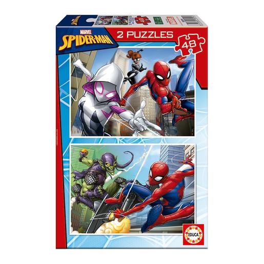 Educa Borrás - Spider-Man - Pack Puzzles 2x48 Piezas
