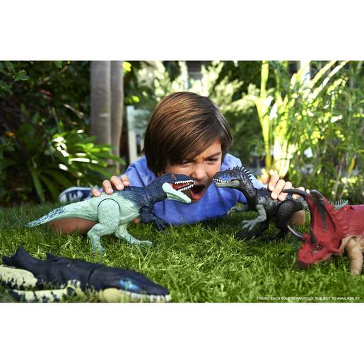 Mattel - Jurassic World - Dinosaurio Wild Roar Dryptosaurus con sonidos de Jurassic World ㅤ