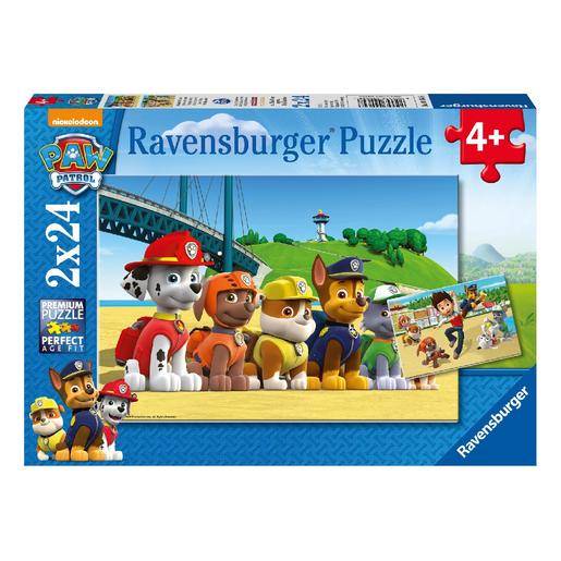 Ravensburger - Patrulla Canina - Pack puzzles 2x24 piezas A