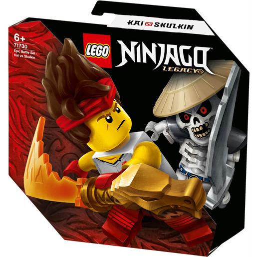 LEGO Ninjago - Set de batalla legendaria: Kai vs. Skulkin - 71730