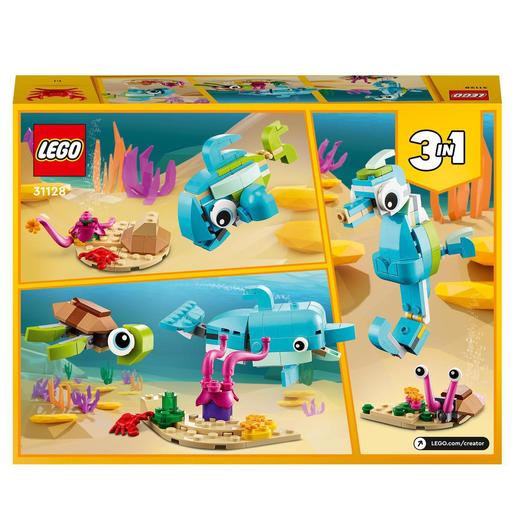 LEGO Creator - Delfín y Tortuga 3 en 1 - 31128