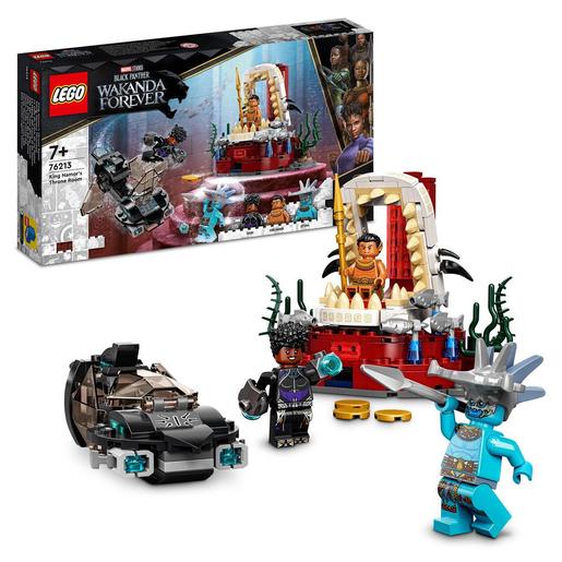 LEGO Marvel Los Vengadores - Sala del trono del Rey Namor - 76213