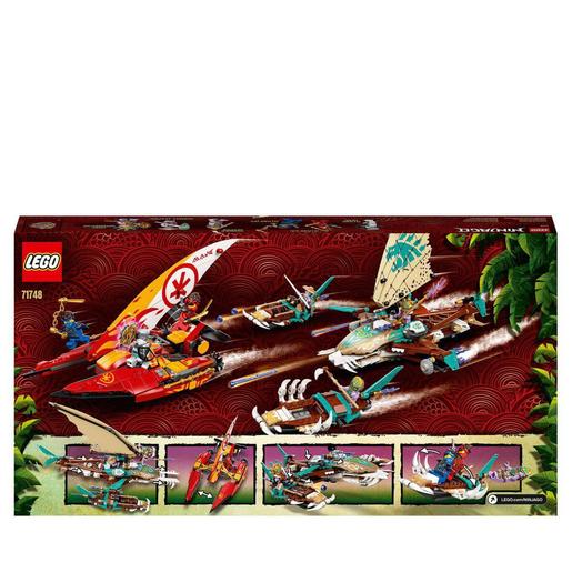 LEGO Ninjago - Batalla naval en Catamarán - 71748