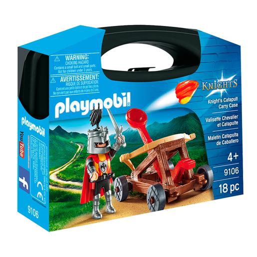 Playmobil - Maletín Catapulta de Caballero - 9106