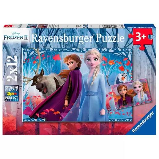 Ravensburger - Frozen - Puzzles 2x12 piezas Frozen 2