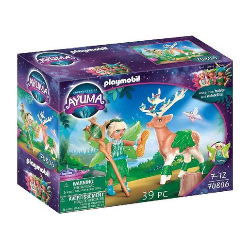 Playmobil - Adventures of Ayuma - Forest Fairy con animal del Alma - 70806
