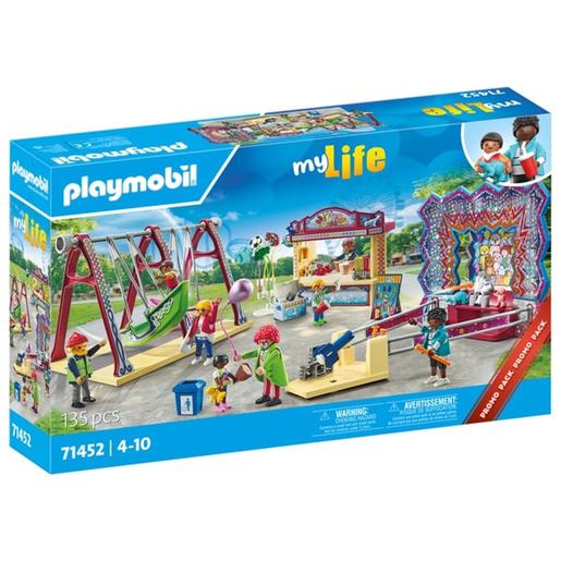 Playmobil - Juguete Parque de Atracciones ㅤ