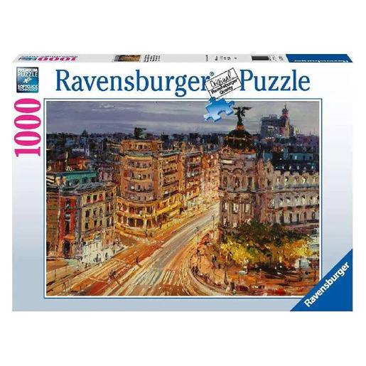 Ravensburger - Puzzle Gran Vía de Madrid 1000 pzs