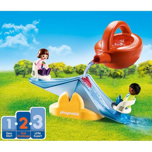Playmobil 1.2.3 - Balancín acuático con regadera - 70269