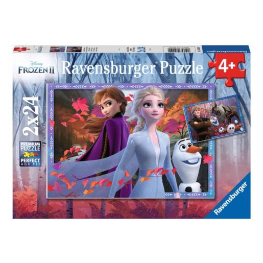 Ravensburger - Disney - Puzzle 2x24 pzs Frozen II