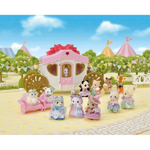 Sylvanian Families - Set de Princesa Real y Figuritas - Casa de muñecas y juguetes