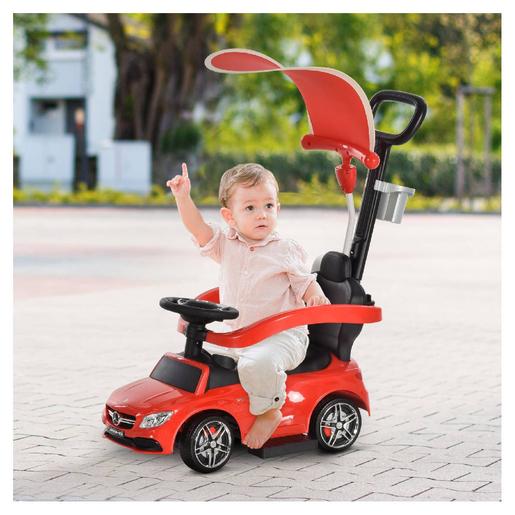 Homcom - Correpasillos rojo para niños de 1 año - Mercedes, Accesorios  Infantiles
