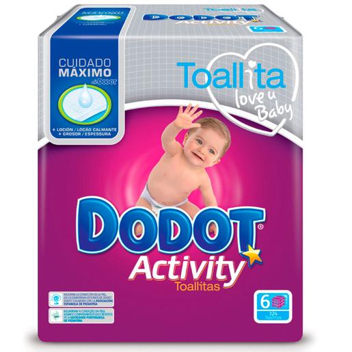 Dodot - Toallitas Activity 324 Unidades