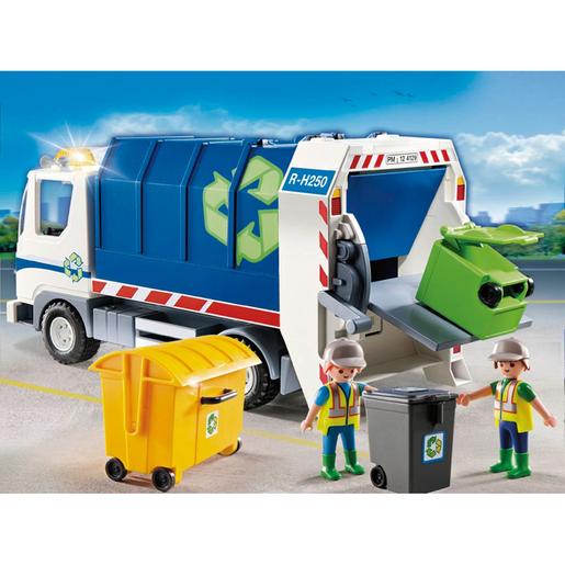 Playmobil - Camión de Reciclaje con Luces - 4129