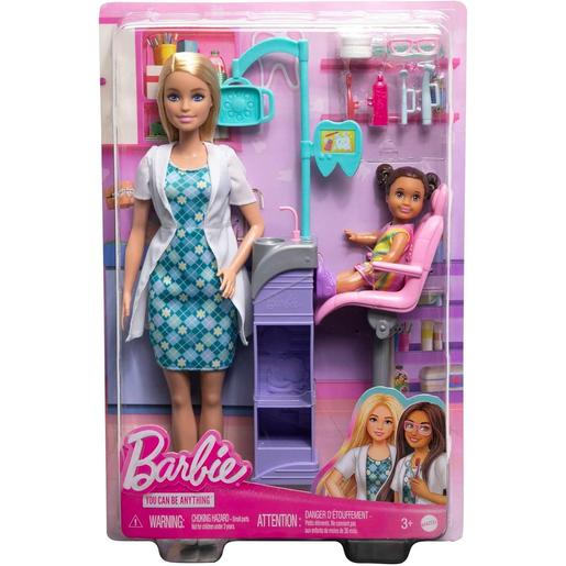 Barbie - Boneca Dentista com Consultório e Acessórios ㅤ