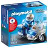 Playmobil - Policia con Moto y Luces LED - 6923