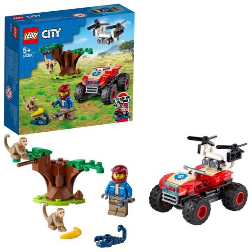 LEGO City - Rescate de la fauna salvaje con quad - 60300