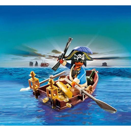 Playmobil - Pirata con bote Playmobil Figuras 4942 ㅤ