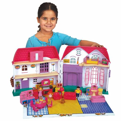 Lolly - Casa de muñecas con 25 accesorios