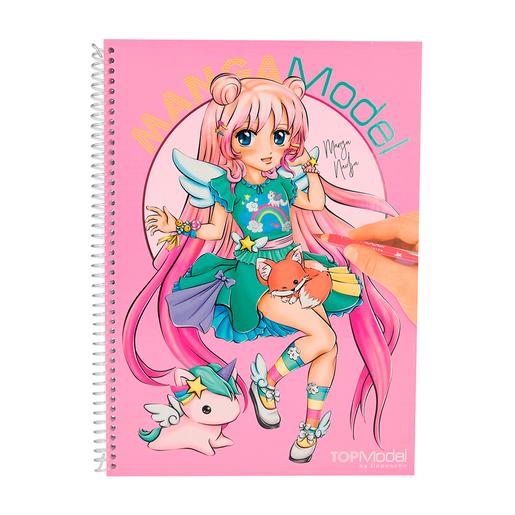 Top Model - Libro de Colorear MangaModel