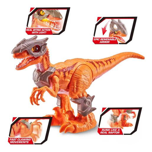 Raptor Dino Wars con armadura y movimiento realista ㅤ