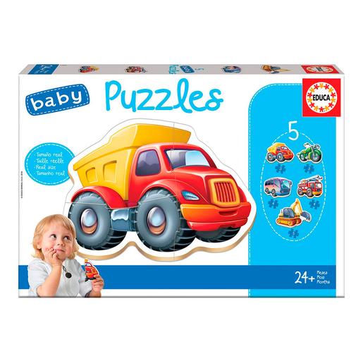 Educa Borrás - Vehículos - Baby Puzzle