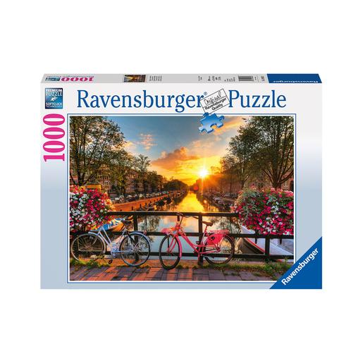 Ravensburger - Puzzle 1000 pcs Bicis Amsterdam