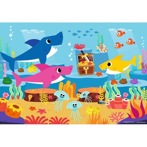 Ravensburger - Baby Shark - Pack puzzles 2x24 piezas