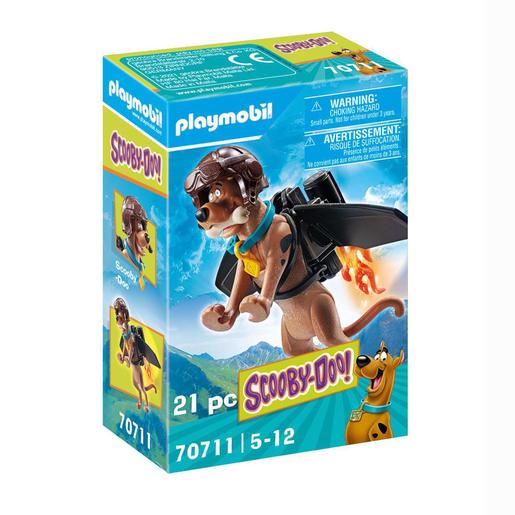 Playmobil - SCOOBY-DOO! Figura Coleccionable Piloto 70711