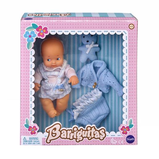 Barriguitas - Set Bebé y Ropita Azul