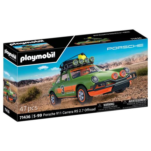 Playmobil - Carrera Porsche 911 Offroad con Funciones y Accesorios ㅤ