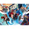 Ravensburger - Thor - Puzzle XXL de 100 piezas Marvel Thor ㅤ