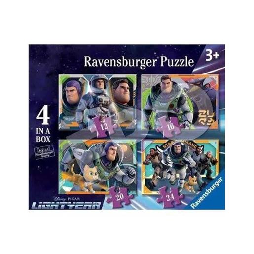 Ravensburger - Puzzle multicolor de 4x100 piezas Ravensburger ㅤ