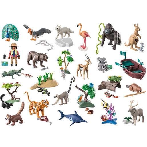 Playmobil - Wiltopia Calendario de Adviento Animales alrededor del mundo - 71006