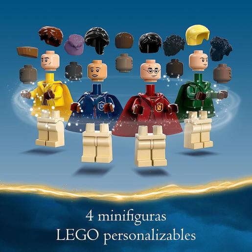 LEGO - Harry Potter - Set de juego personalizable Baúl de Quidditch con minifiguras 76416