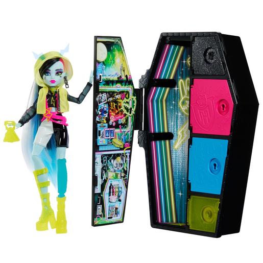 Mattel - Monster High - Skulltimate Secrets Neon Frights Frankie Stein (Varios modelos) ㅤ
